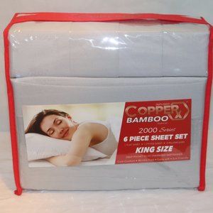 Cooper Bamboo California King Sheets